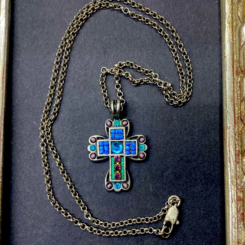 Trades of the East Cross Necklace
